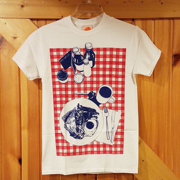 Beyond The Surface - Modcloth Other - Modcloth Breakfast White Novelty T-shirt Shirt